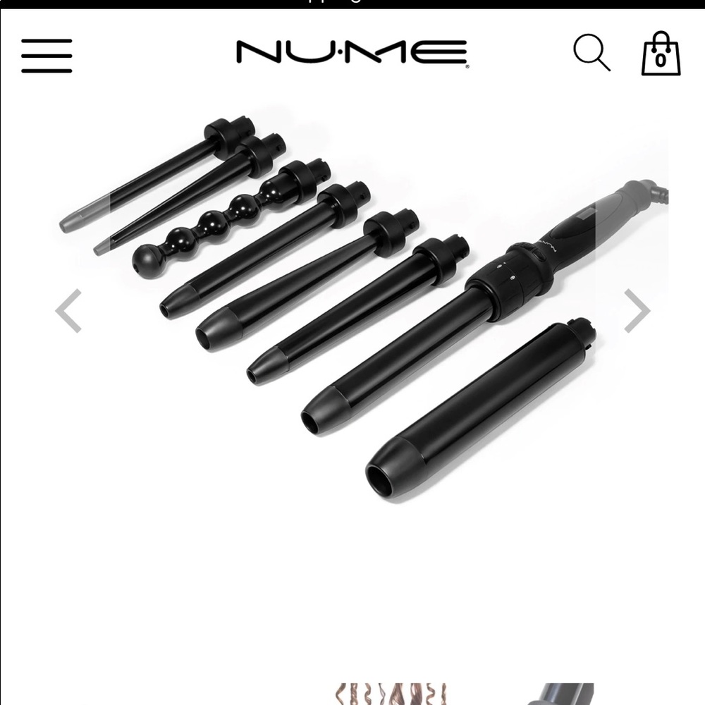 NuMe Octowand curling iron